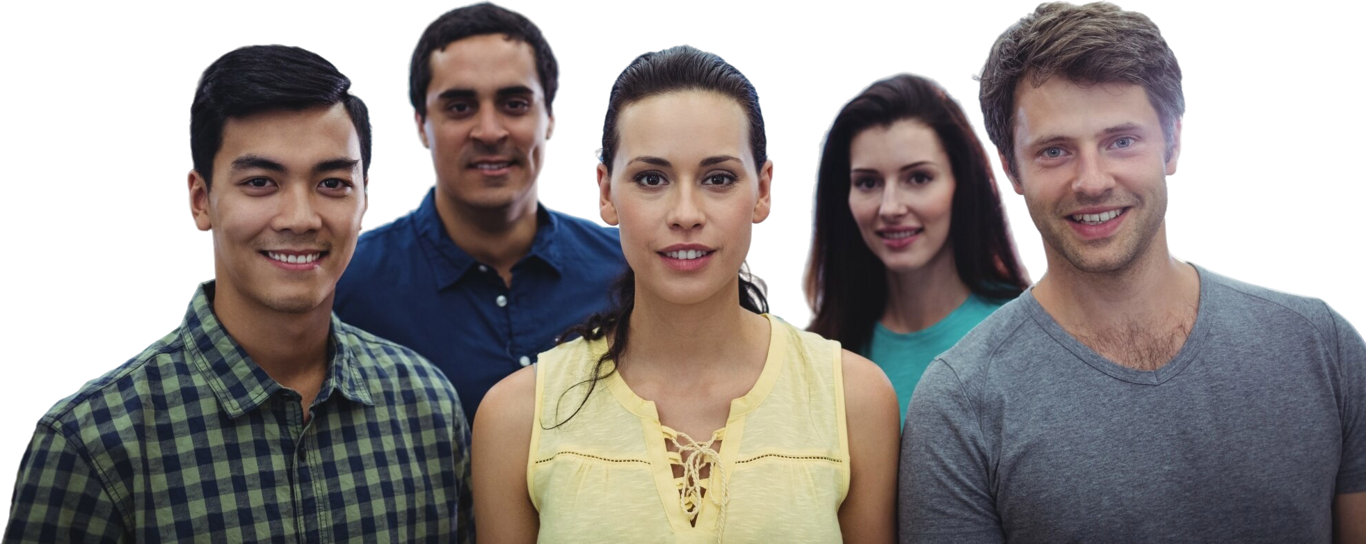 group-business-executives-smiling-camera